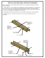 Предварительный просмотр 84 страницы Gorilla Playsets 1500HWF Manual