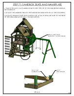 Предварительный просмотр 125 страницы Gorilla Playsets 1500HWF Manual