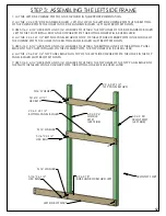 Предварительный просмотр 62 страницы Gorilla Playsets 1500IWF Manual