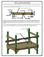 Предварительный просмотр 72 страницы Gorilla Playsets 1500IWF Manual