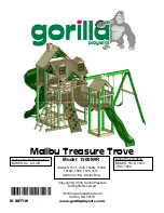 Preview for 1 page of Gorilla Playsets 1500IWR Manual