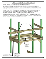 Preview for 71 page of Gorilla Playsets 1500IWR Manual