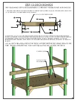 Preview for 72 page of Gorilla Playsets 1500IWR Manual