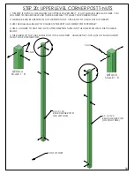 Preview for 80 page of Gorilla Playsets 1500IWR Manual