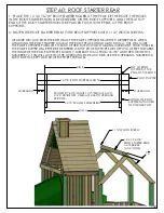 Preview for 120 page of Gorilla Playsets 1500IWR Manual