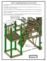 Preview for 161 page of Gorilla Playsets 1500IWR Manual