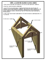 Предварительный просмотр 97 страницы Gorilla Playsets Chateau Sierra Treehouse 1500AWFD Assembly Instructions Manual