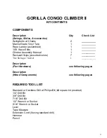 Preview for 9 page of Gorilla Playsets Congo Climber II Manual