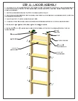 Предварительный просмотр 37 страницы Gorilla Playsets Congo Outing II Assembly Manual