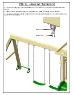 Предварительный просмотр 57 страницы Gorilla Playsets Congo Outing II Assembly Manual