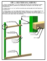 Предварительный просмотр 34 страницы Gorilla Playsets Hideaway Assembly Manual