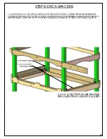 Предварительный просмотр 62 страницы Gorilla Playsets Malibu Pioneer Peak 1500DWR Manual