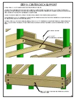 Предварительный просмотр 63 страницы Gorilla Playsets Malibu Pioneer Peak 1500DWR Manual