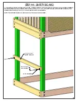 Предварительный просмотр 105 страницы Gorilla Playsets Malibu Pioneer Peak 1500DWR Manual