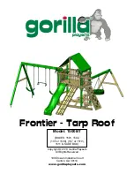 Gorilla Playsets Model: 1500BT Manual предпросмотр