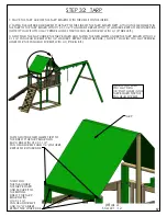 Предварительный просмотр 73 страницы Gorilla Playsets Model: 1500BT Manual