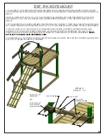 Предварительный просмотр 78 страницы Gorilla Playsets Pioneer Peak 1500DW Manual