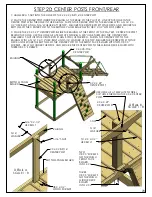 Предварительный просмотр 80 страницы Gorilla Playsets Pioneer Peak 1500DW Manual