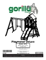 Gorilla Playsets Playmaker Deluxe 2470 Manual preview