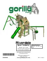 Gorilla Playsets Riverdale 1500NWSL Manual предпросмотр