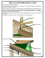 Предварительный просмотр 71 страницы Gorilla Playsets Savannah II 1500FT Manual