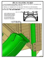 Предварительный просмотр 80 страницы Gorilla Playsets Savannah II 1500FT Manual