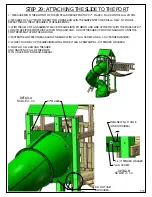 Предварительный просмотр 119 страницы Gorilla Playsets Savannah II 1500FT Manual