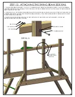 Предварительный просмотр 51 страницы Gorilla Playsets Sun Palace Deluxe 723 Manual