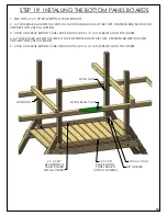 Предварительный просмотр 58 страницы Gorilla Playsets Sun Palace Deluxe 723 Manual