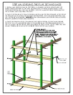 Preview for 57 page of Gorilla Playsets Wilderness Gym II 1500JWF Manual