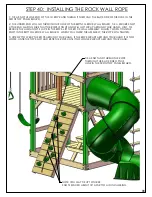 Preview for 98 page of Gorilla Playsets Wilderness Gym II 1500JWF Manual