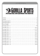 Предварительный просмотр 2 страницы gorilla sports 10000822 Assembling Instruction