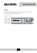 Предварительный просмотр 12 страницы gorilla sports 100617-00029-0001 Manual