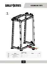 Preview for 13 page of gorilla sports 100822 Manual