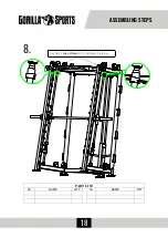 Preview for 18 page of gorilla sports 100822 Manual