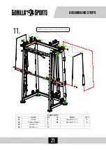 Preview for 21 page of gorilla sports 100822 Manual