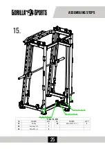 Preview for 25 page of gorilla sports 100822 Manual