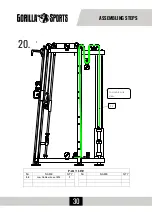 Preview for 30 page of gorilla sports 100822 Manual