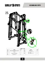 Preview for 35 page of gorilla sports 100822 Manual