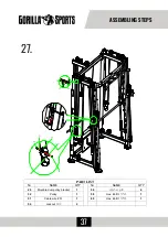 Preview for 37 page of gorilla sports 100822 Manual