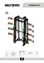 Preview for 40 page of gorilla sports 100822 Manual
