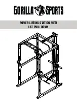 gorilla sports 100832 Manual preview