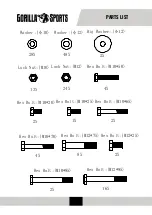 Предварительный просмотр 6 страницы gorilla sports 100832 Manual