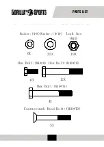 Preview for 6 page of gorilla sports 100864 Manual