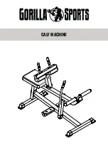 gorilla sports 100866 Assembly And Operating Instructions Manual preview