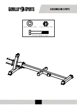 Предварительный просмотр 7 страницы gorilla sports 100866 Assembly And Operating Instructions Manual