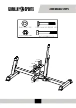 Предварительный просмотр 8 страницы gorilla sports 100866 Assembly And Operating Instructions Manual