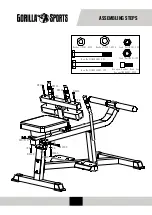 Предварительный просмотр 11 страницы gorilla sports 100866 Assembly And Operating Instructions Manual