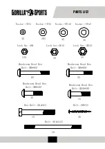 Preview for 6 page of gorilla sports 100876 Manual