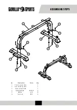 Предварительный просмотр 7 страницы gorilla sports 100895 Manual